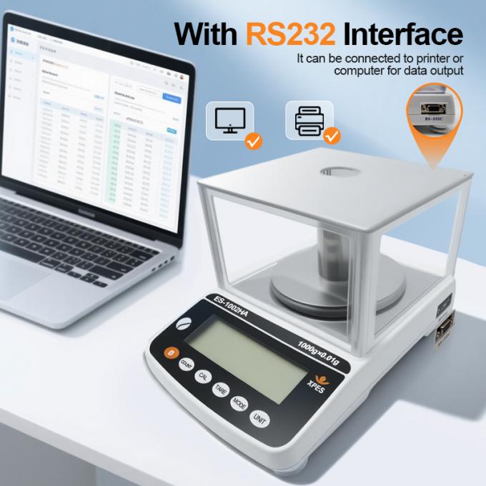 C&acirc;n ph&acirc;n t&iacute;ch độ ch&iacute;nh x&aacute;c 0.001g C&acirc;n bằng ph&ograve;ng th&iacute; nghiệm Dụng cụ ph&ograve;ng th&iacute; nghiệm C&acirc;n ph&acirc;n t&iacute;ch c&oacute; lồng k&iacute;nh chắn gi&oacute; 1