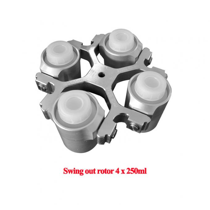 Máy ly tâm để bàn TDZ5-WS Swing Out Rotor với chai ly tâm 100ml và 250ml 0