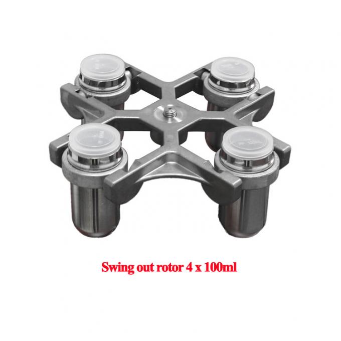 Máy ly tâm để bàn TDZ5-WS Swing Out Rotor với chai ly tâm 100ml và 250ml 3