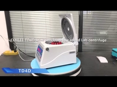 Máy ly tâm quay xung 60dB 90ml Máy chiết xuất huyết tương tốc độ thấp 4000r / phút