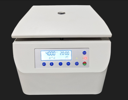 Máy ly tâm phòng thí nghiệm để bàn tốc độ thấp 4000 vòng / phút với cánh quạt góc cố định 6x 50ml