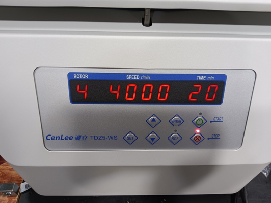 Giá tốt. Máy ly tâm ngang để bàn TDZ5-WS Xoay ra cánh quạt 5000 vòng / phút 4 * 250ml có xô trực tuyến