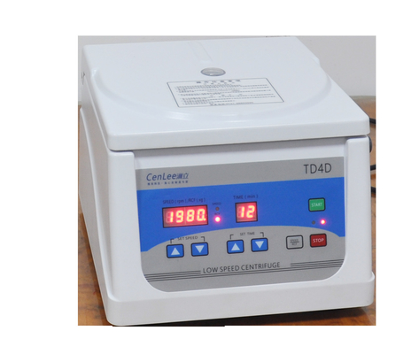 TD4D 5ml 10ml 15ml 20ml Máy ly trung tâm PRP tốc độ thấp 4000rpm