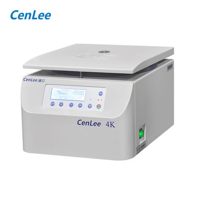 Máy ly tâm Plasma Centrifuge prp để bàn Tốc độ thấp trong 4000 vòng / phút với máy ly tâm máu / huyết tương / huyết thanh 300ml