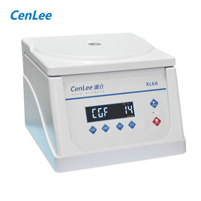 XL6A ISO được chứng nhận PRP máy ly tâm tách máu an toàn cho các phương pháp điều trị làm trắng da