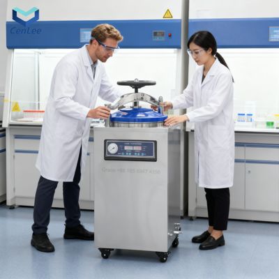 Giá tốt. Automatic Control Vertical Sterilizer with LCD Touch Screen trực tuyến