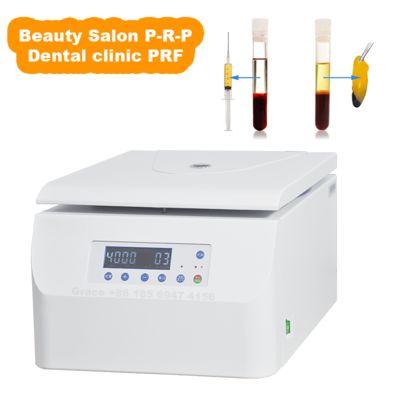 LCD PRF máy ly tâm phòng thí nghiệm máy ly tâm chuyển động rotor 4x50ml 4200rpm cho máy ly tâm tốc độ thấp bàn nha khoa