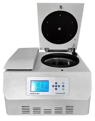 Giá tốt. 600ml Máy ly tâm để bàn làm lạnh bằng nhôm 99h59m59 giây Rotor góc cố định trực tuyến