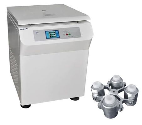 Máy ly tâm lạnh kiểu sàn tiệt trùng 4000ml Máy ly tâm tốc độ thấp cột cao