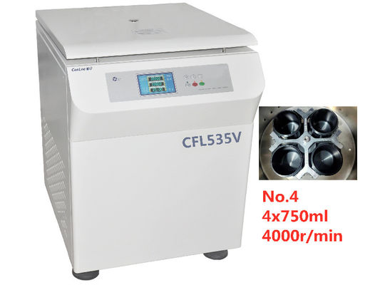Giá tốt. Bảng điều khiển LCD chiều rộng 550mm Máy ly tâm hiệu suất cao 25 ​​chương trình Swing Out Rotor trực tuyến