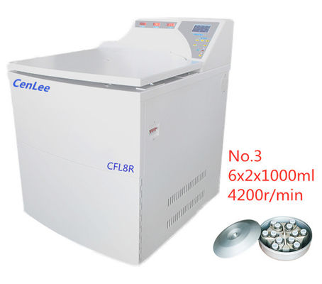 Giá tốt. Máy ly tâm đứng làm lạnh ở tầng làm lạnh sơ bộ, Máy ly tâm túi máu 2400ml 8000r / phút trực tuyến