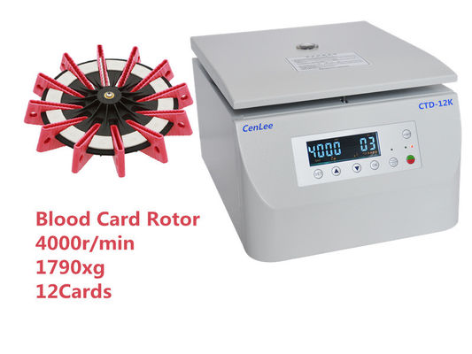 Giá tốt. 12 thẻ Thẻ máu Máy ly tâm lạnh DC Động cơ không chổi than 1PH trực tuyến